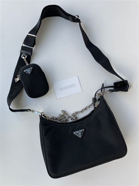 prada nylon bag ebay|Prada nylon cross body bags.